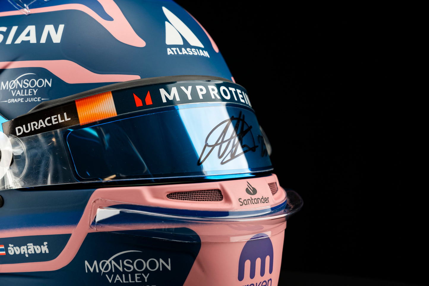 Alexander Albon 2025 Helmet