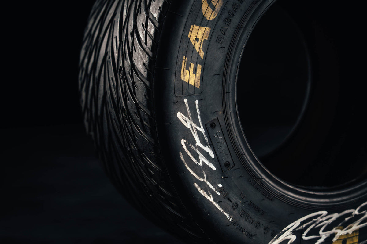 Michael Schumacher Signed Tyre