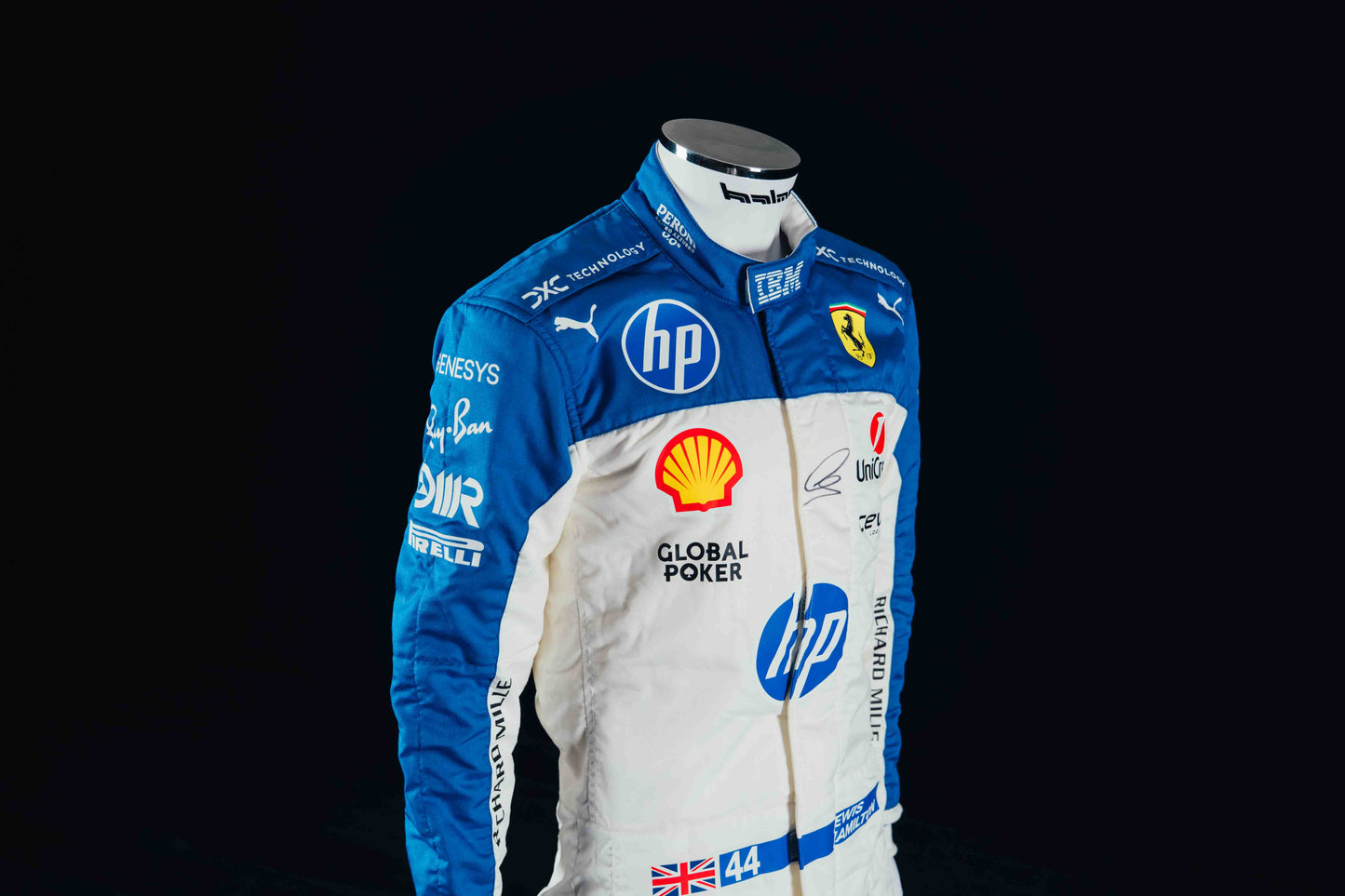 Lewis Hamilton Replica Signed Suit