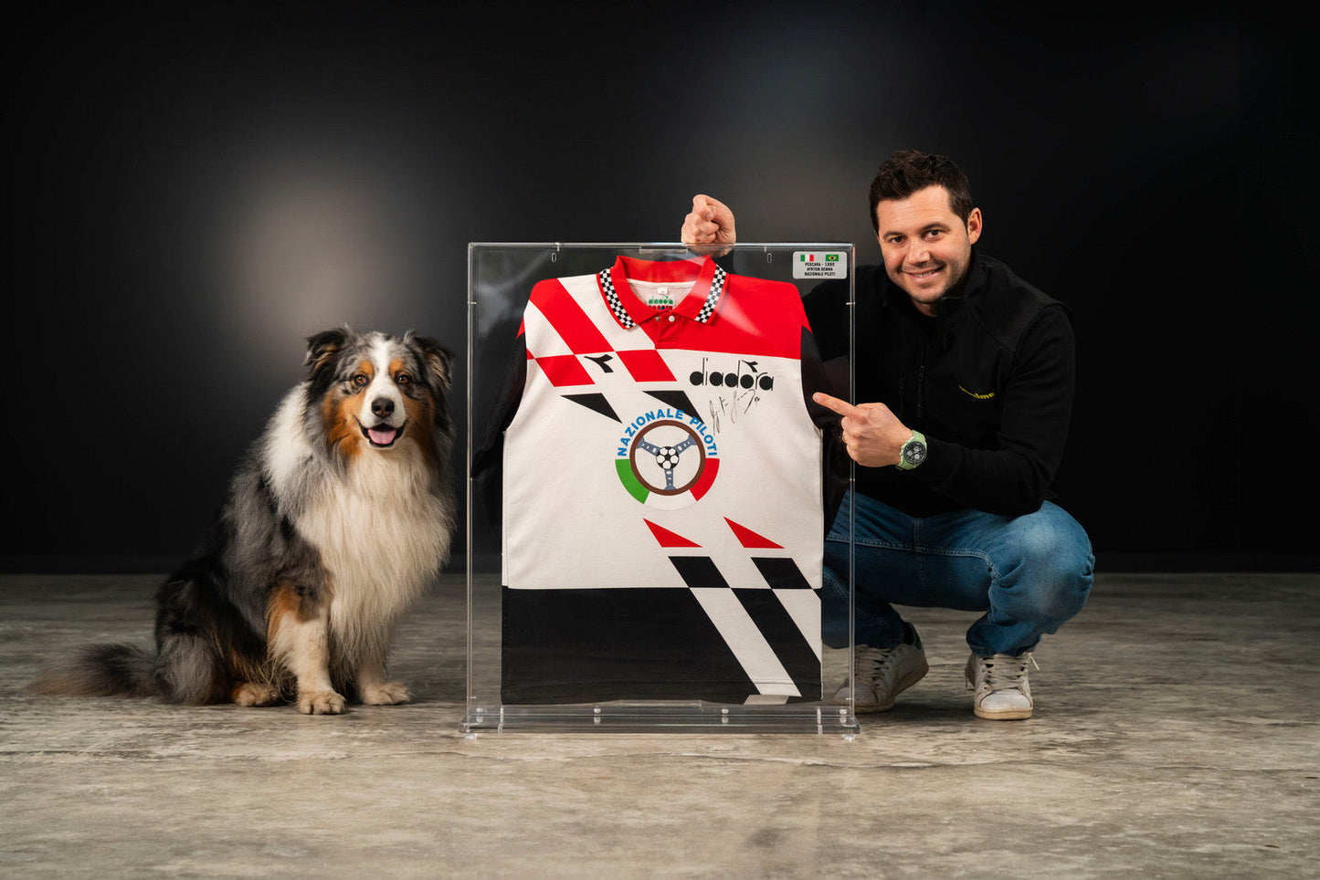 Ayrton Senna Football Shirt