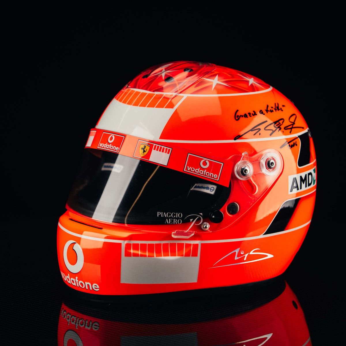 Michael Schumacher Signed Helmet