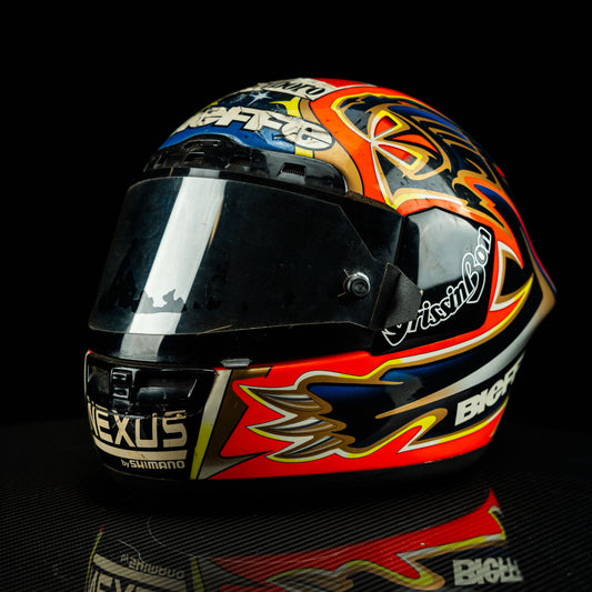 Max Biaggi Race Used Helmet