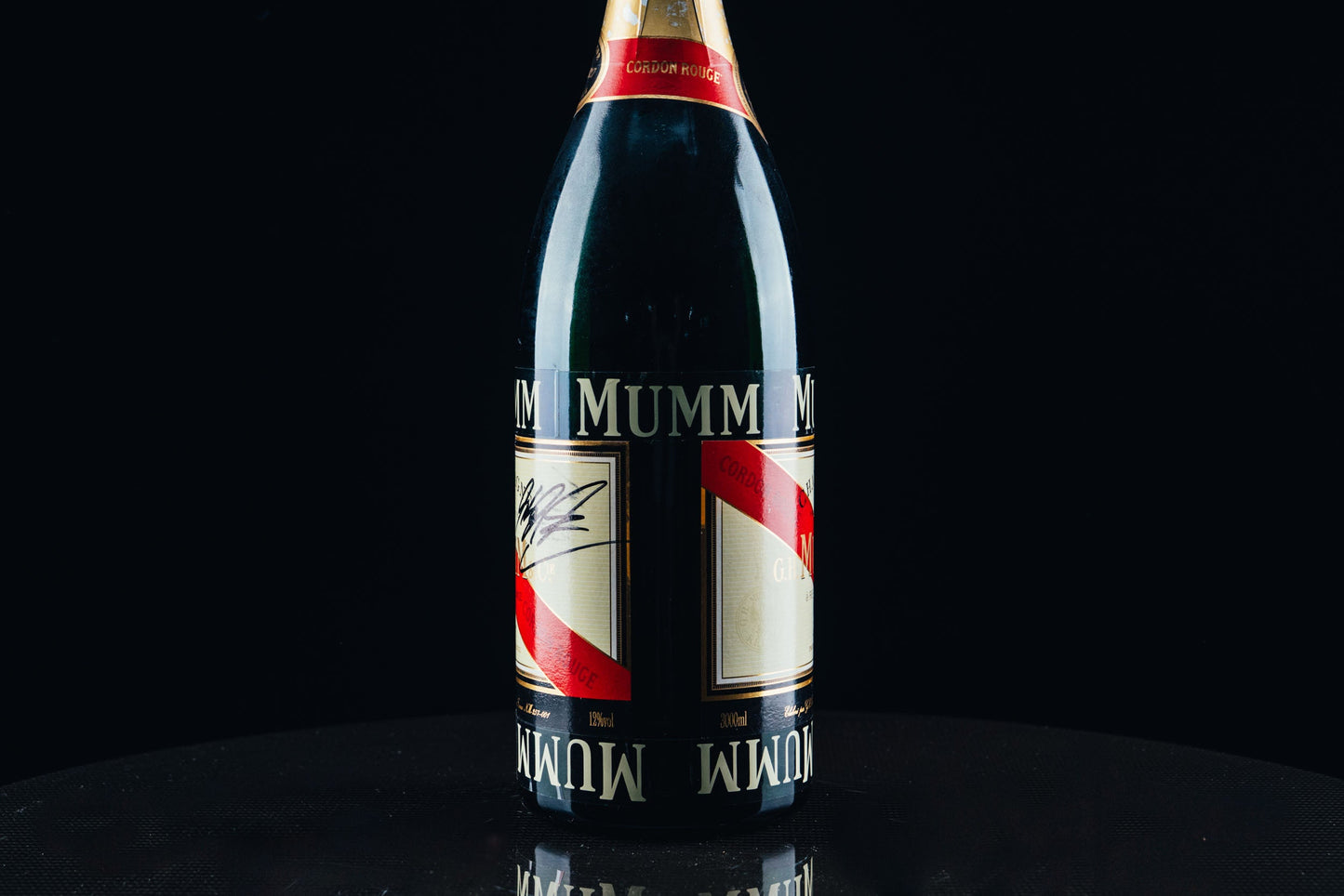 Bottle Signed from Michael Schumacher