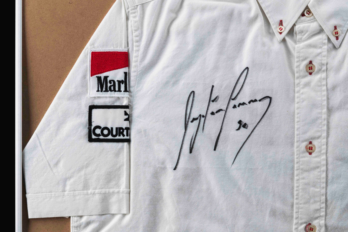 Ayrton Senna Signed Shirt