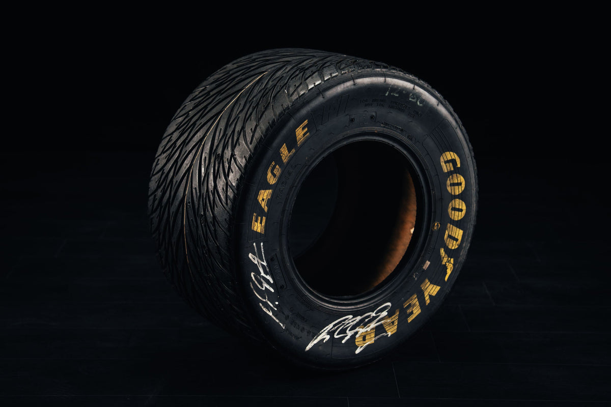 Michael Schumacher Signed Tyre