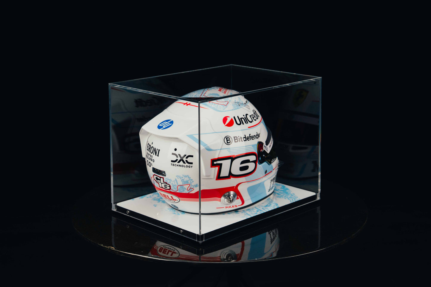 Charles Leclerc Replica Helmet