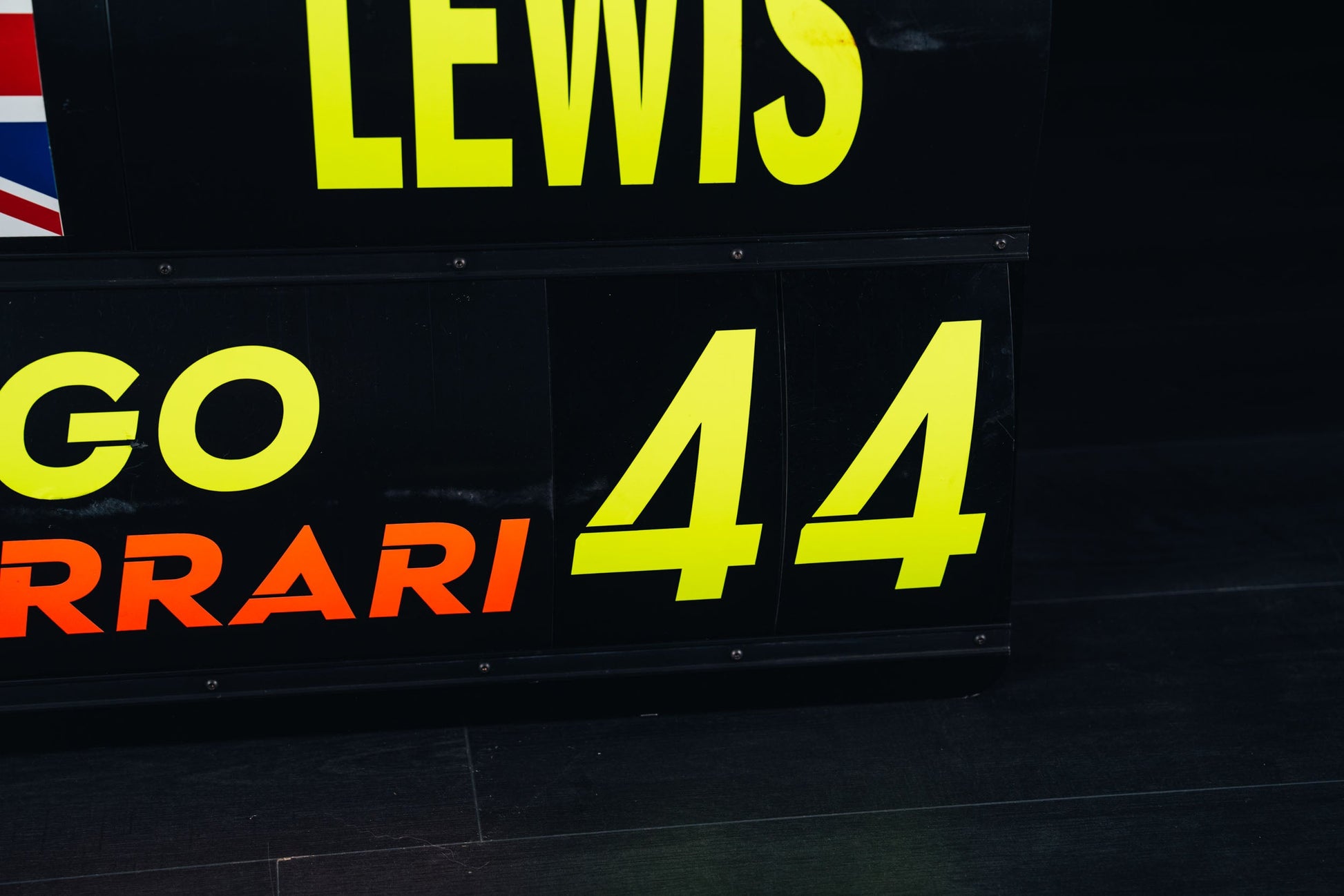 1045 - Leclerc and Hamilton Pit Board Panel