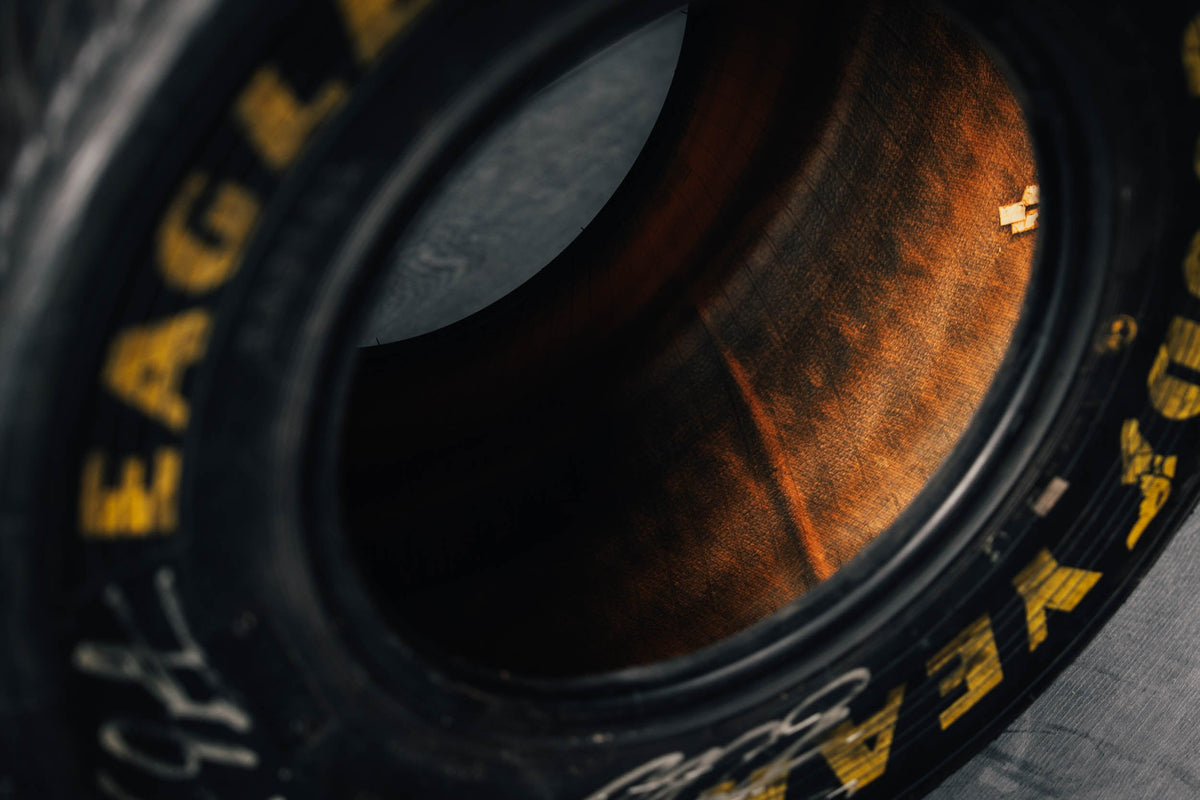 Michael Schumacher Signed Tyre