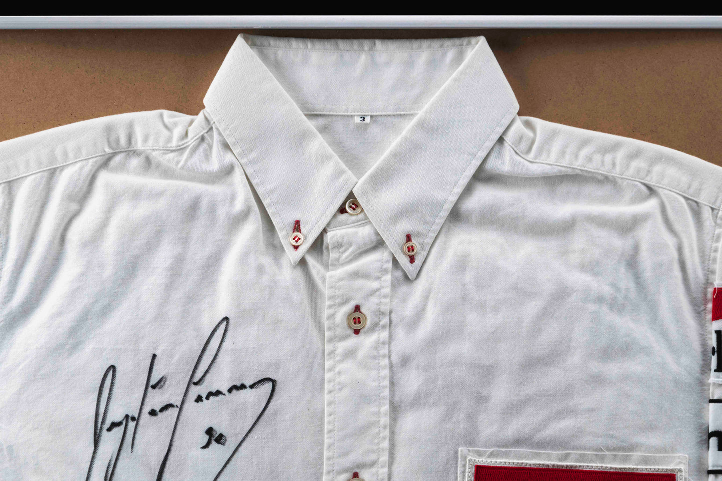 Ayrton Senna Signed Shirt