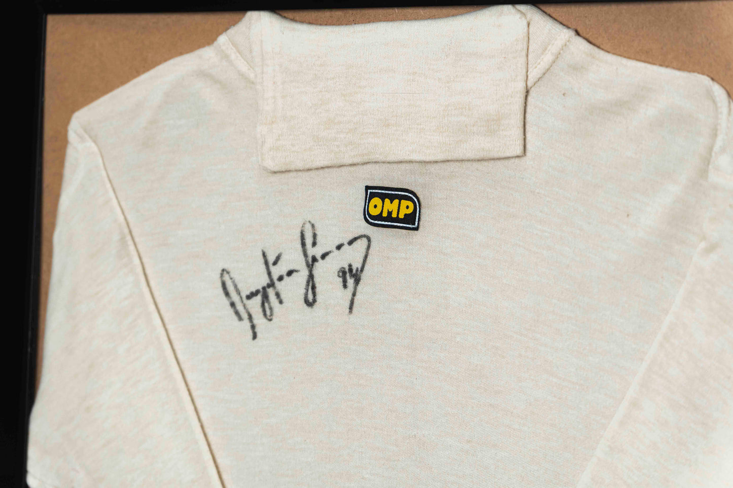 Ayrton Senna Signed Nomex