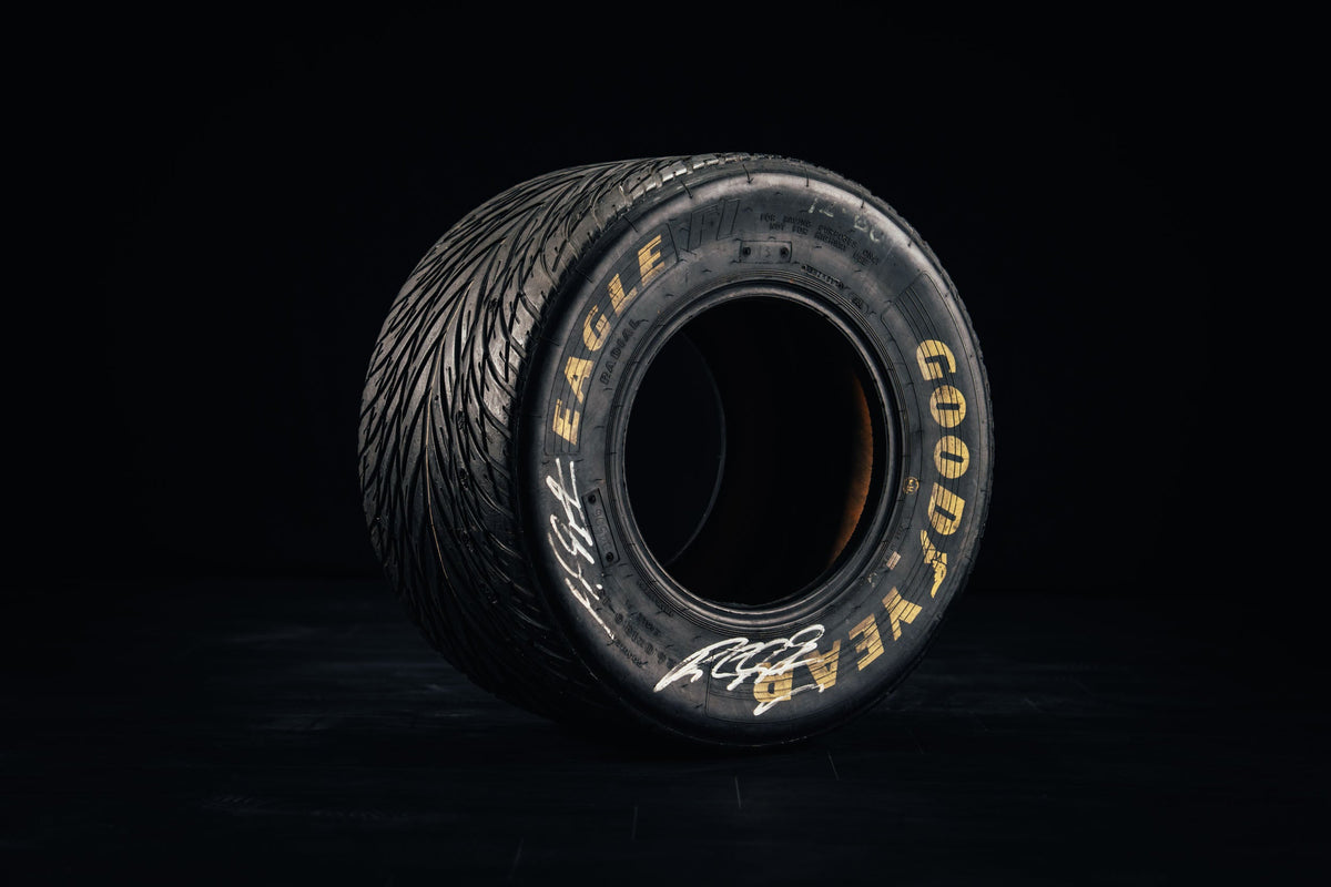 Michael Schumacher Signed Tyre