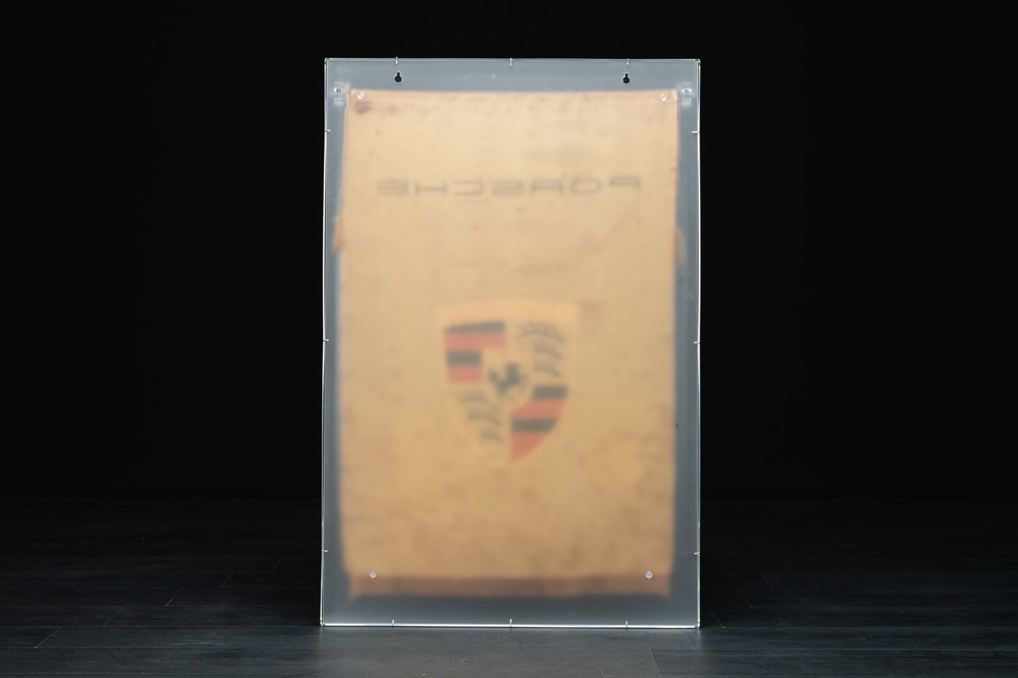 1026W - Original Porsche 1950 Silk Flag