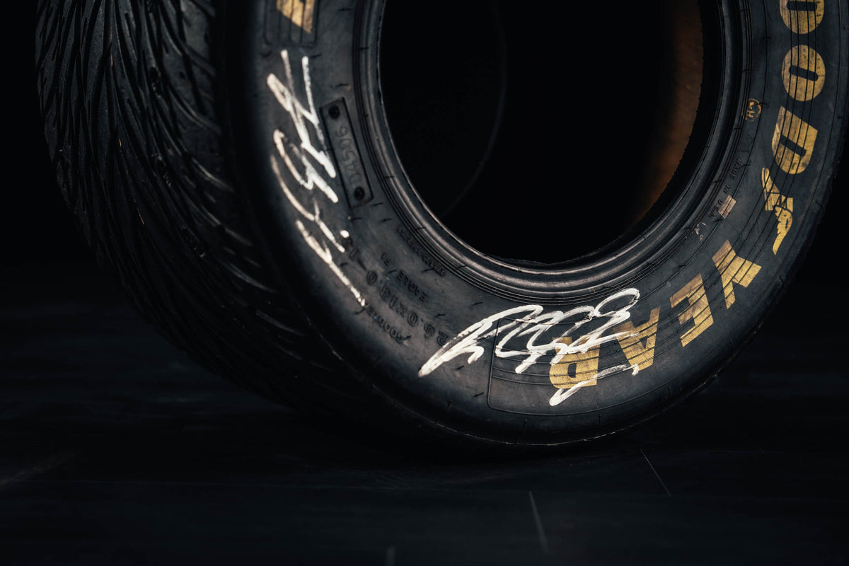 Michael Schumacher Signed Tyre