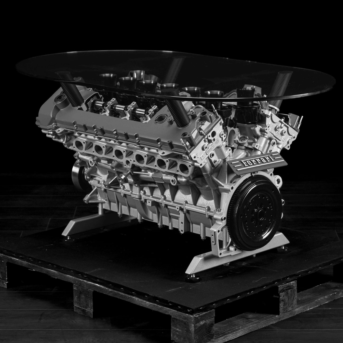 Ferrari 812 Competizione engine table