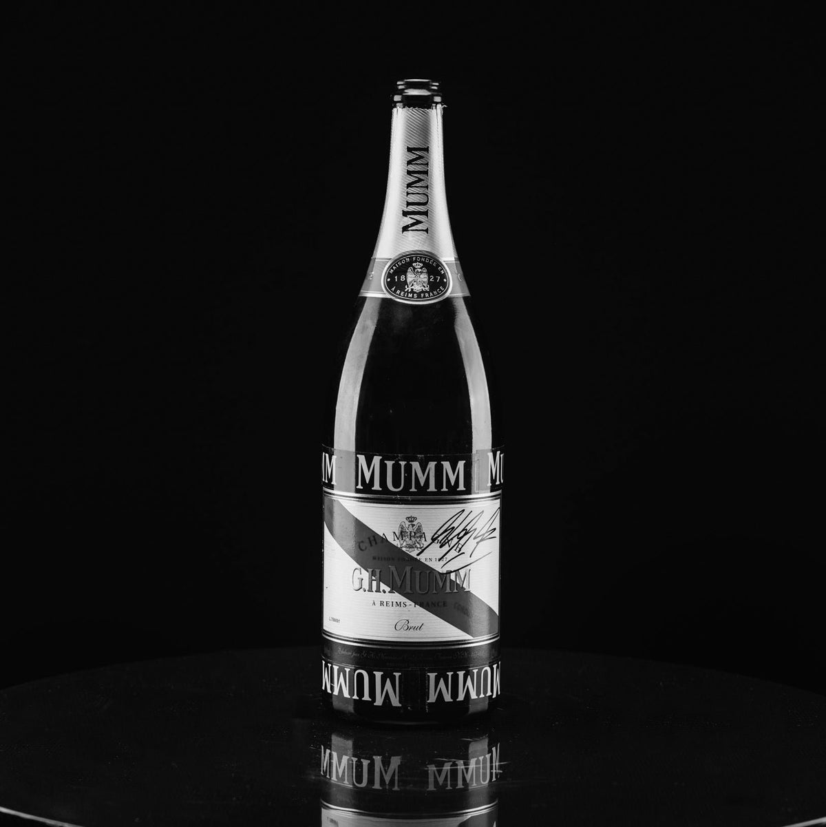 Bottle Signed from Michael Schumacher