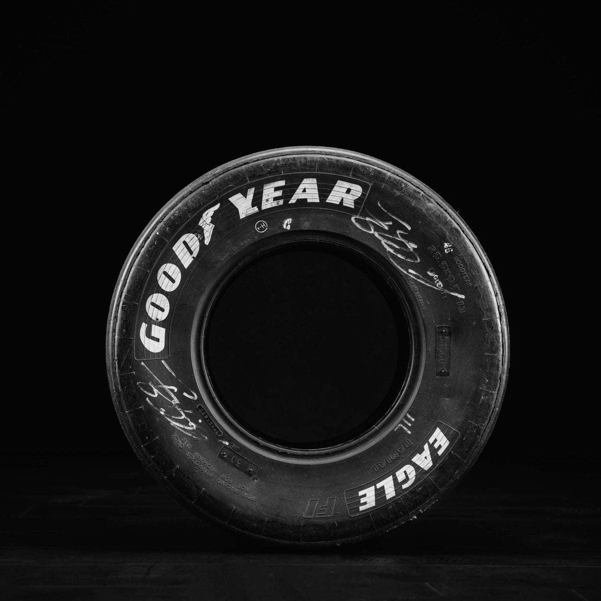 Michael Schumacher Signed Tyre