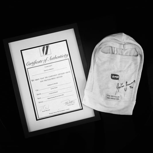 Ayrton Senna 1994 Signed Balaclava