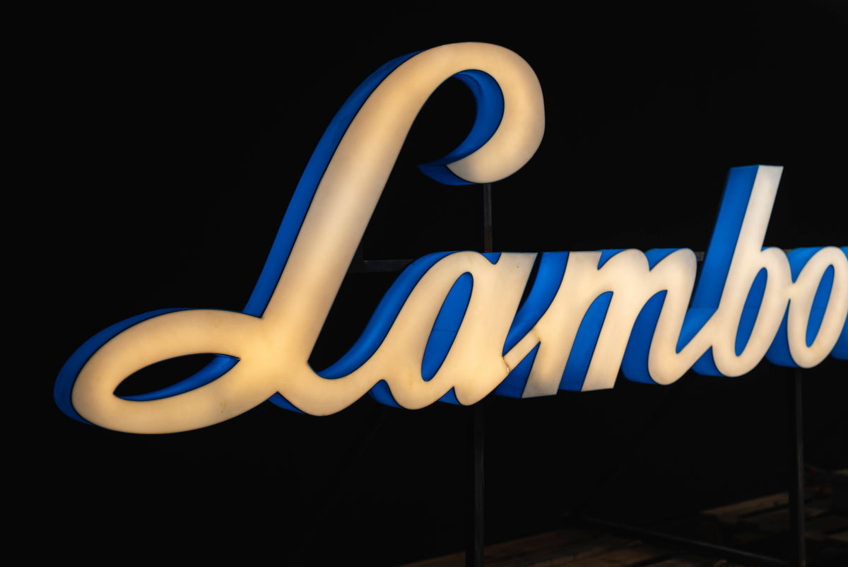 Lamborghini Trattori Sign