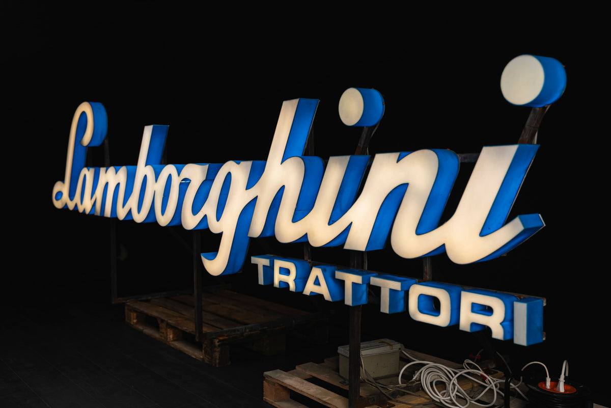 Lamborghini Trattori Sign